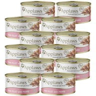 Mokra karma dla kotów - Applaws Cat Tuńczyk z krewetkami 12x70g PUSZKA - miniaturka - grafika 1