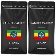 Kawa - Kawa ziarnista 2kg Arabica świeżo palona Etiopia Do ekspresu i przelewu - miniaturka - grafika 1
