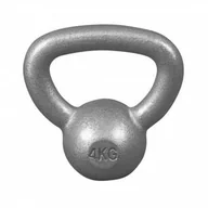 Kettlebell - 4 kg Kettlebell żeliwny Gorilla Sports żeliwo kettle hantlel żeliwny - miniaturka - grafika 1