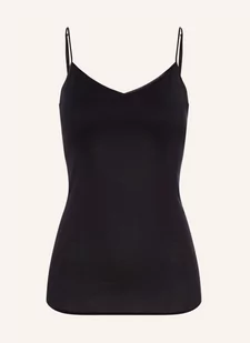 Hanro Koszulka Z Biustonoszem Cotton Seamless schwarz - Biustonosze - miniaturka - grafika 1