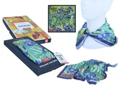 Apaszki i szaliki damskie - Apaszka - V. van Gogh, Irysy (CARMANI) - miniaturka - grafika 1