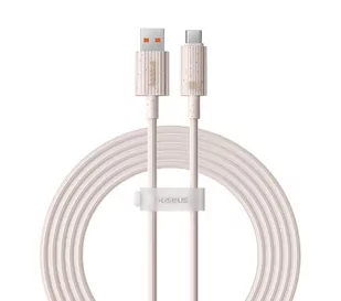 Baseus USB do USB-C Habitat Series 100W 2m Różowy - Kable USB - miniaturka - grafika 1