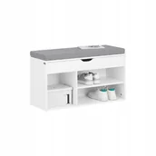 Szafki na buty - SoBuy Ławka do siedzenia regał Pudełko ze schowkiem butów na buty FSR45-HG - miniaturka - grafika 1