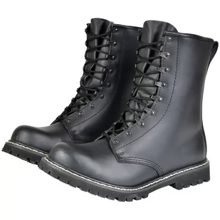 Mil-Tec Mil Tec buty bojowe, kozaki męskie, czarny, 38 UE - Buty zimowe męskie - miniaturka - grafika 1