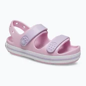 Buty dla dziewczynek - Sandały dziecięce Crocs Crocband Cruiser Kids 209424 ballerina/lavender - miniaturka - grafika 1