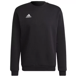 Bluzy sportowe męskie - Adidas, Bluza ENTRADA 22 Sweat Top H57478, XL, czarny - grafika 1