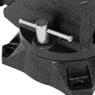 Imadło ślusarskie warsztatowe rozstaw 125 mm szer. 125 mm - Prasy - miniaturka - grafika 3