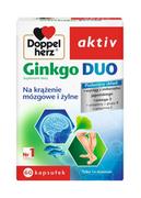 Suplementy diety - Queisser Pharma DOPPELHERZ AKTIV Ginko Duo 60 szt. - miniaturka - grafika 1