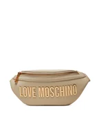 Nerki - LOVE MOSCHINO Saszetka nerka JC4195PP1MKD0110 Beżowy - miniaturka - grafika 1