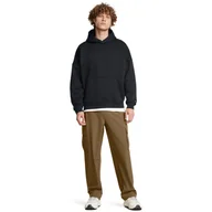 Spodnie sportowe męskie - Męskie spodnie treningowe Under Armour UA Vibe Woven Cargo Pants - brązowe - UNDER ARMOUR - miniaturka - grafika 1