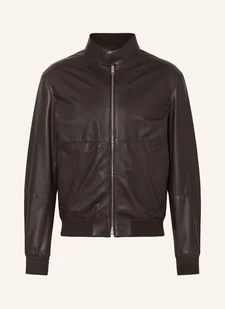 Zegna Bluzon Ze Skóry braun - Moda i Uroda OUTLET - miniaturka - grafika 1