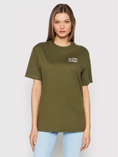 Koszulki i topy damskie - Billabong T-Shirt WRANGLER Rancher D1SS37 BIS2 Zielony Regular Fit - grafika 1