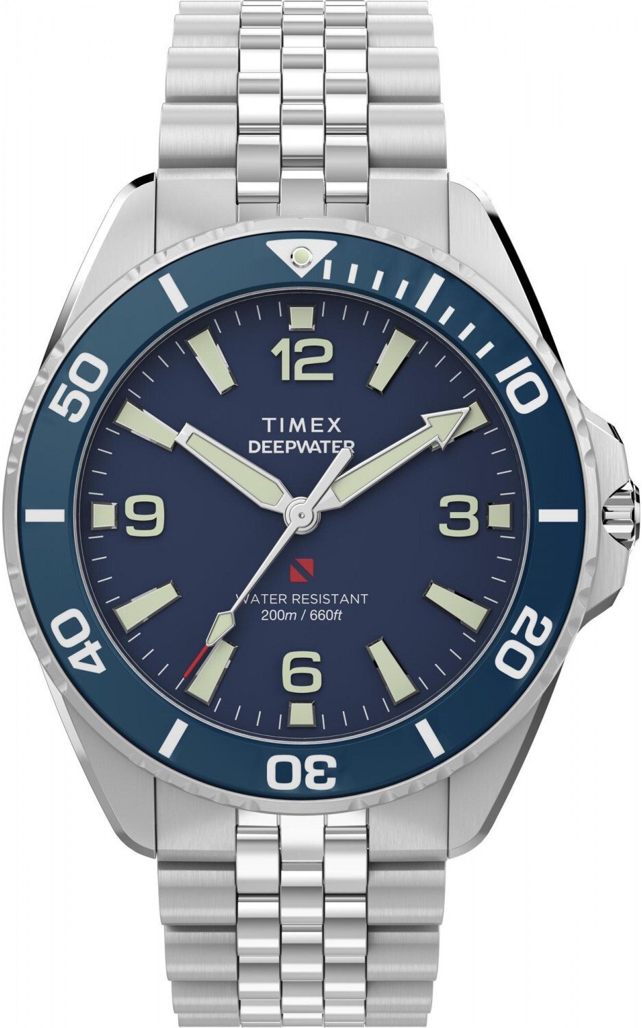 Zegarek Timex Zegarek męski Timex TW2Y64600 srebrny