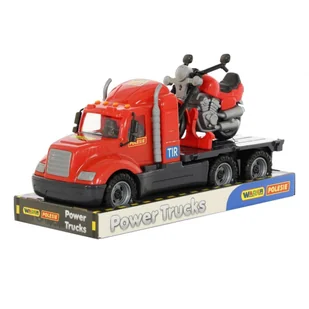 WADER 58546 Majk samochód + Motor wyścigowy Bajk - Samochody i pojazdy dla dzieci - miniaturka - grafika 1