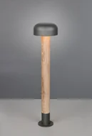 Lampy ogrodowe - Fraser H84,5 stojąca ogrodowa 1xE27 szara/jasne drewno 462560135 - miniaturka - grafika 1