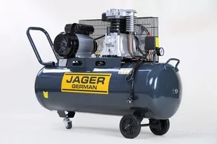 JAGER GERMAN 100L 8BAR 350l/Min 2.2 kW 230V - Sprężarki i kompresory - miniaturka - grafika 3