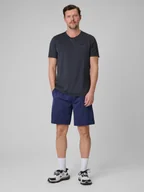 Spodenki męskie - 4F Spodenki treningowe szybkoschnące męskie - granatowe XXL - miniaturka - grafika 1