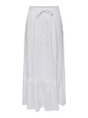 Spódnice - ONLY Spódnica w kolorze białym - miniaturka - grafika 1
