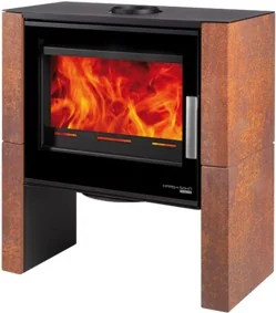 Haas+Sohn piecyk kaflowy DALE Czerwony 6 kW - Piece wolnostojące Haas+Sohn piecyk kaflowy DALE Czerwony 6 kW - Piece wolnostojące - miniaturka - grafika 1