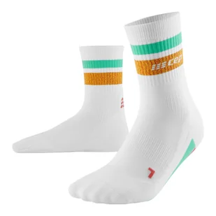 Skarpety kompresyjne damskie sportowe CEP Miami Vibes 80's krótkie - Skarpetki damskie - miniaturka - grafika 1