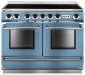 Kuchenki elektryczne - Kuchnia z płytą indukcyjną FALCON Continental 110 Chiński błękit szczotkowany nikiel - miniaturka - grafika 1