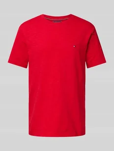 T-shirt z wyhaftowanym logo - Koszulki męskie - miniaturka - grafika 1
