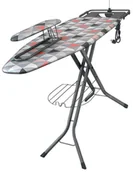 Deski do prasowania - Deska do prasowania Magnum PRO Ekspert Full Opcja - Triangles Pink - miniaturka - grafika 1