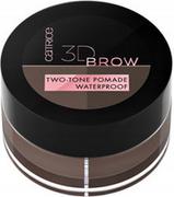 Pomada do brwi - Catrice Catrice 3D Brow Two-Tone Pomade Waterproof 020 No 20 brąz 5.0 g - miniaturka - grafika 1