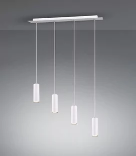 Trio Leuchten Lampa wisząca Marley biała, 4-punktowa - Lampy sufitowe - miniaturka - grafika 1