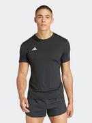 Koszulki sportowe męskie - adidas Koszulka w kolorze czarnym do biegania - miniaturka - grafika 1