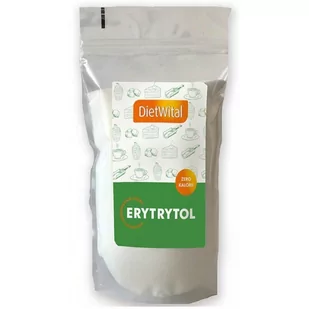 DIETWITAL Erytrytol 500 g - Cukier i słodziki - miniaturka - grafika 1
