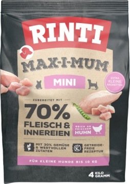 RINTI Max-I-Mum Mini Adult, kurczak - 4 kg