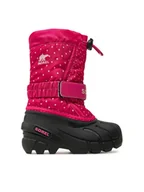 Buty dla dziewczynek - Sorel Śniegowce Flurry™ Print 2114092650 Różowy - miniaturka - grafika 1