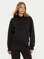 Bluzy damskie - Champion Bluza 117581 Czarny Regular Fit - miniaturka - grafika 1