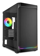 Obudowy komputerowe - Sharkoon MK4W RGB Strip Micro Tower Czarny - miniaturka - grafika 1