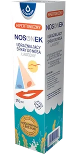 NOSONEK Hipertoniczny udrożniający spray do nosa, 120 ml - Przeziębienie i grypa NOSONEK Hipertoniczny udrożniający spray do nosa, 120 ml - Przeziębienie i grypa - miniaturka - grafika 1