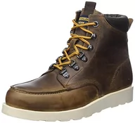 Botki męskie - JACK&JONES JFWMILES MOC Boot sztyblety męskie, Brown Stone, 45 EU - miniaturka - grafika 1