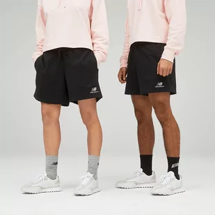 Spodenki New Balance US21500BK  czarne - Spodnie sportowe męskie - miniaturka - grafika 1
