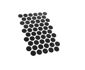 Akcesoria i części modelarskie - Green Stuff World: Arkusz Magnesów       Samoprzylepnych Okrągłych 25Mm X55 - miniaturka - grafika 1