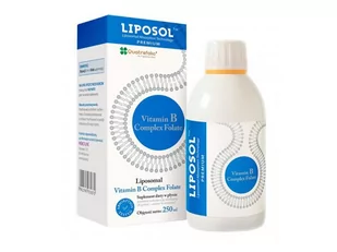 MEDICALINE Liposol Liposomalna Witamina B Complex 250 ml - Witaminy i minerały - miniaturka - grafika 1