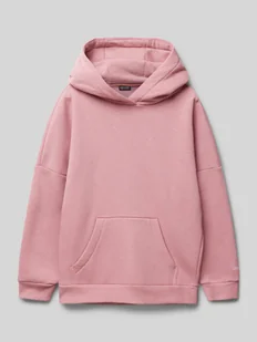 Bluza z kapturem i detalem z logo model ‘ORLA’ - Bluzy dla dziewczynek - miniaturka - grafika 1