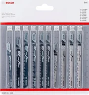 Brzeszczoty - Bosch Set of jigsaw blades BOSCH, for wood, 10 pcs. - miniaturka - grafika 1