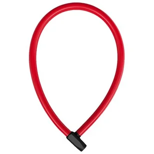 Zapięcie rowerowe ABUS 4408K/65 Linka Czerwony - Zabezpieczenia do roweru - miniaturka - grafika 1
