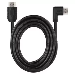 Przewód HDMI 2.0 wtyk A – wtyk A 90°, 1,5m - Kable - miniaturka - grafika 1