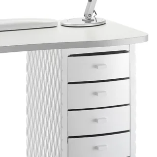 264 DECOR Stolik do manicure Pochłaniacz Pyłu: Bez Pochłaniacza - Meble kosmetyczne - miniaturka - grafika 2