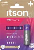 Baterie i akcesoria - itson itsPOWER battery Alkaline LR6IPO/4CP - miniaturka - grafika 1