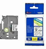 Taśmy do drukarek barwiące - Brother Taśma TZE-121 9mm x 8m przeźroczysta czarny nadruk - miniaturka - grafika 1