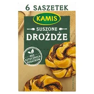 Cukier i słodziki - Kamis Drożdże Suszone 8Gx6 - miniaturka - grafika 1
