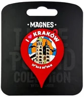 Magnesy - Magnes I love Poland Kraków - miniaturka - grafika 1