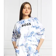Bluzy damskie - BOSS Bluza C_Ebatika | Cropped Fit - miniaturka - grafika 1